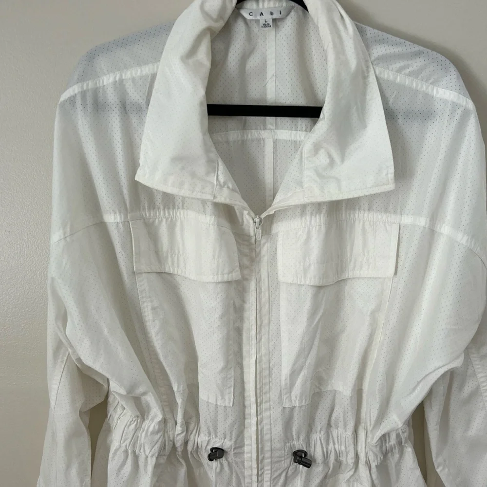 CAbi White Utility Jacket - Picture 3 of 5
